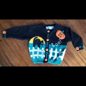 Heartstrings Halloween Sweater Size 18M